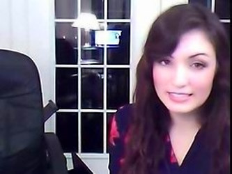 Sister Playing  Webcam