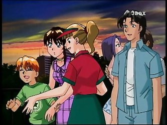 Cute Schoolgirl Dominated By Young Boys