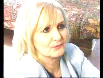 Older Blonde Goes For Half Her Age