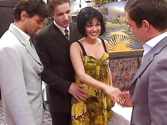 Rita Cardinal -wife Gangbanged In Restaurant
