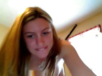 Adorable Brunette Teen With A Delicious Body And A Pair Of Succulent Curvy Tits Makes Some Smoking Hot Webcam Porn By Showing Off Her Goodies And Fuck