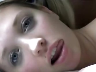 Pigtail Teen Facial From Older Guy